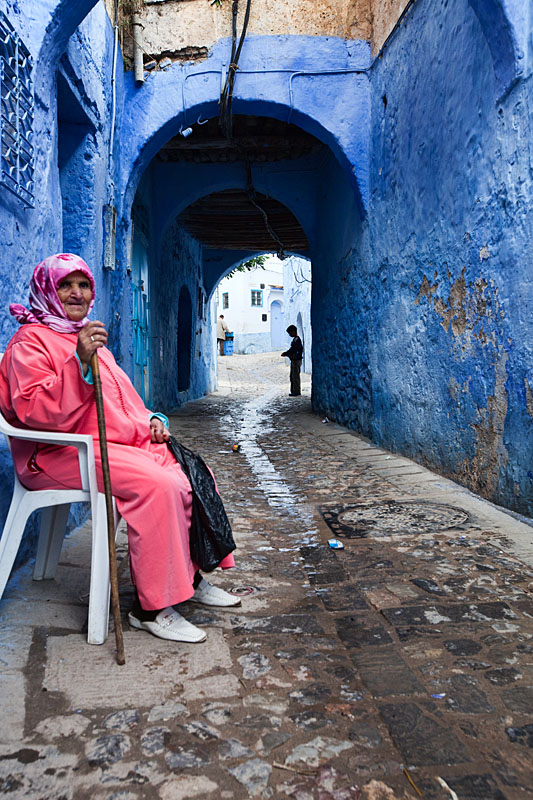  Alley in Chefchaouen   Chaouen   Morocco